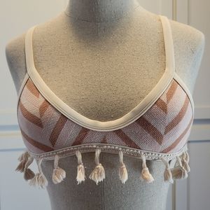 Revolve Tularosa knit swim Top xs nwot
